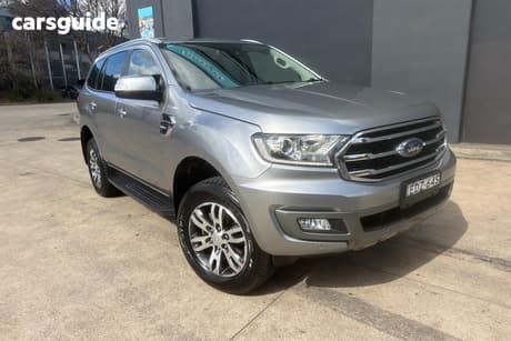 Silver 2019 Ford Everest Wagon Trend (Rwd 7 Seat)