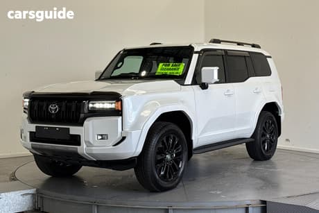White 2025 Toyota Landcruiser Prado Wagon Vx