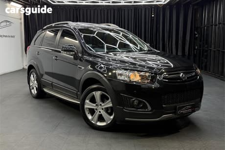 Black 2014 Holden Captiva Wagon 7 Ltz (4X4)