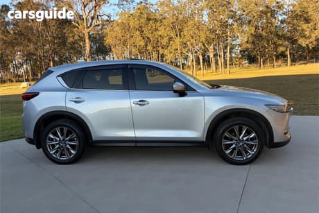 Silver 2019 Mazda CX-5 Wagon Akera (4X4)