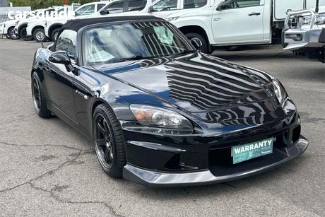Black 2005 Honda S2000 Convertible