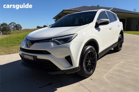 White 2016 Toyota RAV4 Wagon Gx (2Wd)