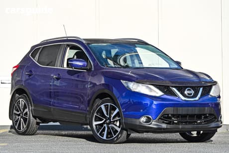 Blue 2014 Nissan Qashqai Wagon Ti (4X2)