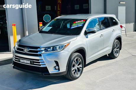 Silver 2018 Toyota Kluger Wagon Gx (4X2)
