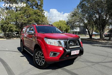 Red 2018 Nissan Navara Dual Cab Pick-up St-X (4X4) (Leather Trim)