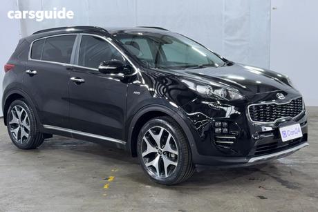 Red 2017 Kia Sportage Wagon Gt-Line (Awd)