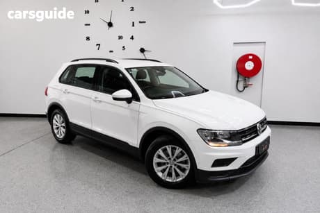 White 2018 Volkswagen Tiguan Wagon 110 Tsi Trendline