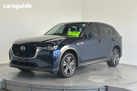 Blue 2024 Mazda CX-60 Wagon P50E Evolve Phev