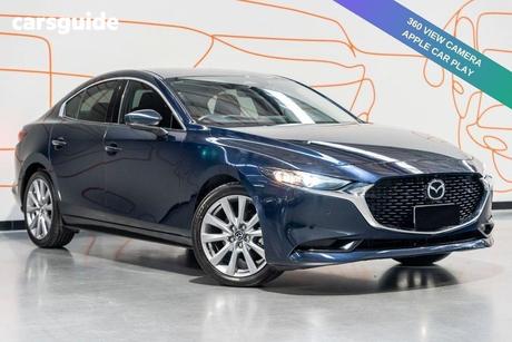 Blue 2023 Mazda 3 Sedan G20 Touring