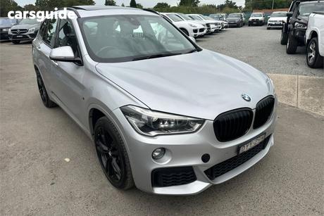 Silver 2018 BMW X1 Wagon Xdrive 25I