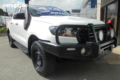 White 2022 Ford Ranger Double Cab Chassis Xl 3.2 (4X4)