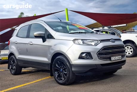Silver 2014 Ford Ecosport Wagon Titanium 1.5
