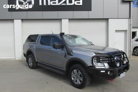 Silver 2023 Ford Ranger Double Cab Pick Up Xlt 3.0 (4X4)