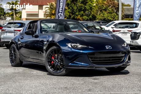Blue 2026 Mazda MX-5 Convertible G20 Roadster Gt Rs