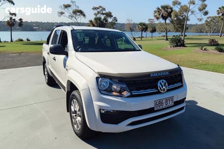White 2021 Volkswagen Amarok Dual Cab Utility Tdi500 V6 Core 4Motion