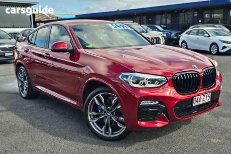 Red 2019 BMW X4 Coupe M40I