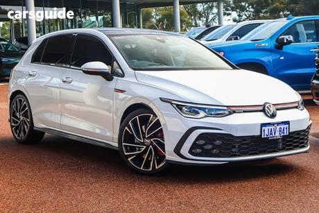 White 2024 Volkswagen Golf Hatchback Gti