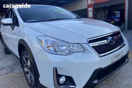 White 2015 Subaru XV Wagon Eyesight Hybrid 2.0I (Hybrid)