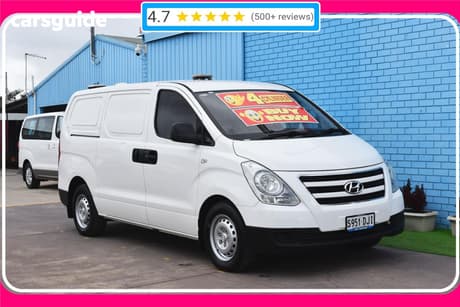 White 2017 Hyundai Iload Van 3S Twin Swing