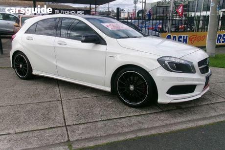 White 2015 Mercedes-Benz A250 Hatchback Sport