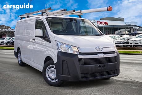 White 2020 Toyota HiAce Van Lwb Gl (Colours)