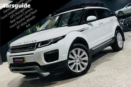 White 2018 Land Rover Range Rover Evoque SUV SD4 240 HSE 4X4