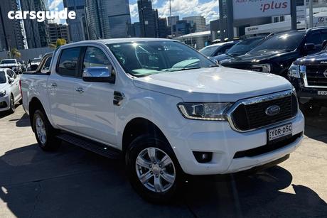 White 2021 Ford Ranger Double Cab Pick Up Xlt 2.0 (4X4)