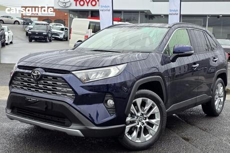 Blue 2019 Toyota RAV4 Wagon Cruiser (2Wd)