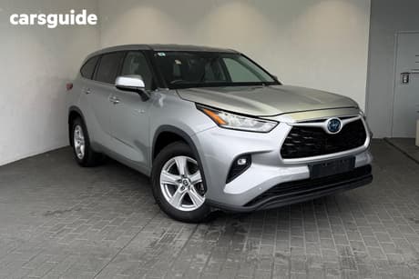 Silver 2022 Toyota Kluger Wagon Gx Hybrid Awd