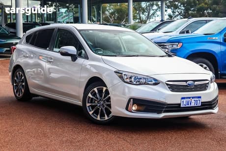 White 2020 Subaru Impreza Hatchback 2.0I-L (Awd)