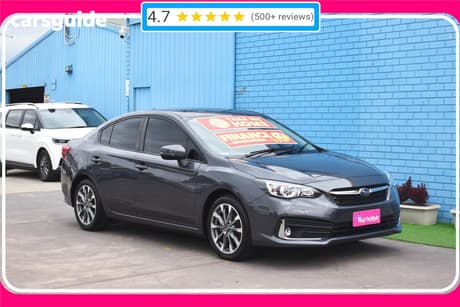Grey 2022 Subaru Impreza Sedan 2.0I Premium (Awd)