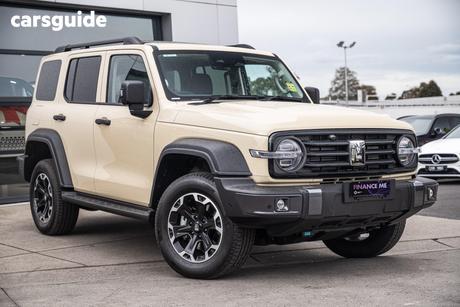 Gold 2026 GWM Tank 300 Wagon Ultra Phev