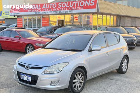 Silver 2009 Hyundai I30 Hatchback Sr