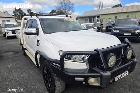 White 2021 Ford Ranger Double Cab Pick Up Xlt 2.0 (4X4)