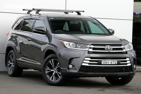 Grey 2017 Toyota Kluger Wagon Gx (4X4)