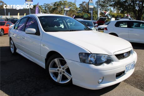 White 2005 Ford Falcon Sedan Xr6T