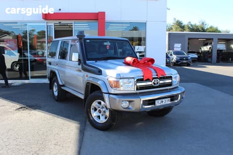Silver 2022 Toyota Landcruiser SUV