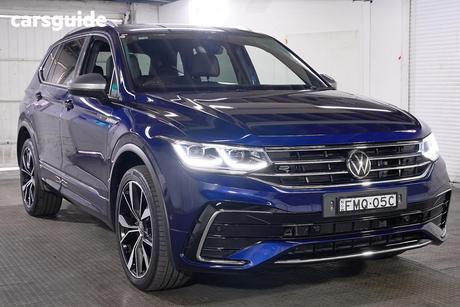 Blue 2024 Volkswagen Tiguan Wagon Allspace 162Tsi R-Line