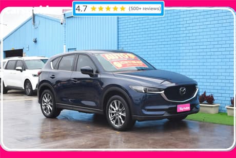 Blue 2020 Mazda CX-5 Wagon Akera (4X4)