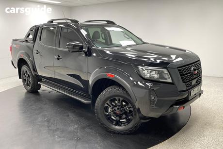 Black 2021 Nissan Navara Dual Cab Pick-up Pro-4X (4X4)
