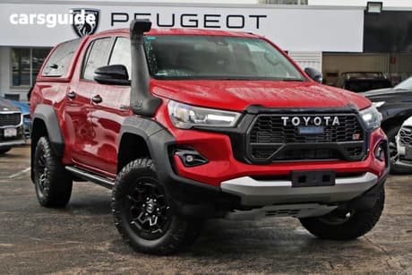 Red 2024 Toyota Hilux Double Cab Pick Up Gr-Sport (4X4)