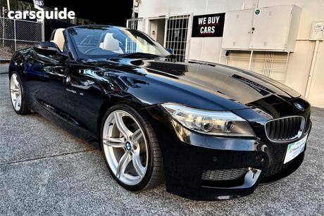 Black 2016 BMW Z4 Roadster Sdrive 20I Edt M Sport