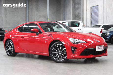 Red 2017 Toyota 86 Coupe Gts