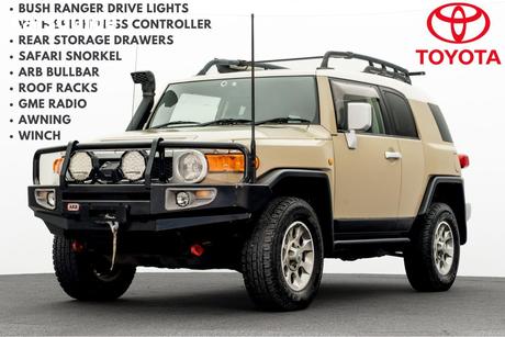 Beige 2011 Toyota FJ Cruiser Wagon