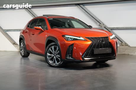Orange 2019 Lexus UX200 Wagon Luxury