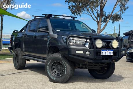 Grey 2019 Toyota Hilux Double Cab Pick Up Sr5 (4X4)