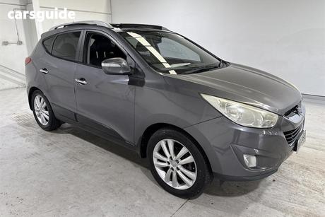 Silver 2012 Hyundai IX35 Wagon Highlander (Awd)