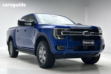 Blue 2022 Ford Ranger Double Cab Pick Up Xlt 3.0 (4X4)