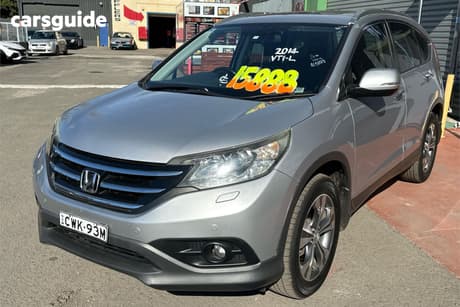 Silver 2014 Honda CR-V Wagon Vti-L (4X4)