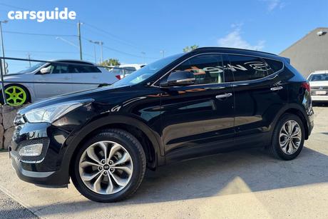 Black 2015 Hyundai Santa FE Wagon Highlander Crdi (4X4)